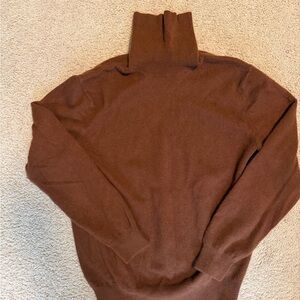 Black Brown 1826 Rich Brown Turtleneck Sweater